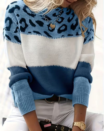 Pull Léopard Élégant