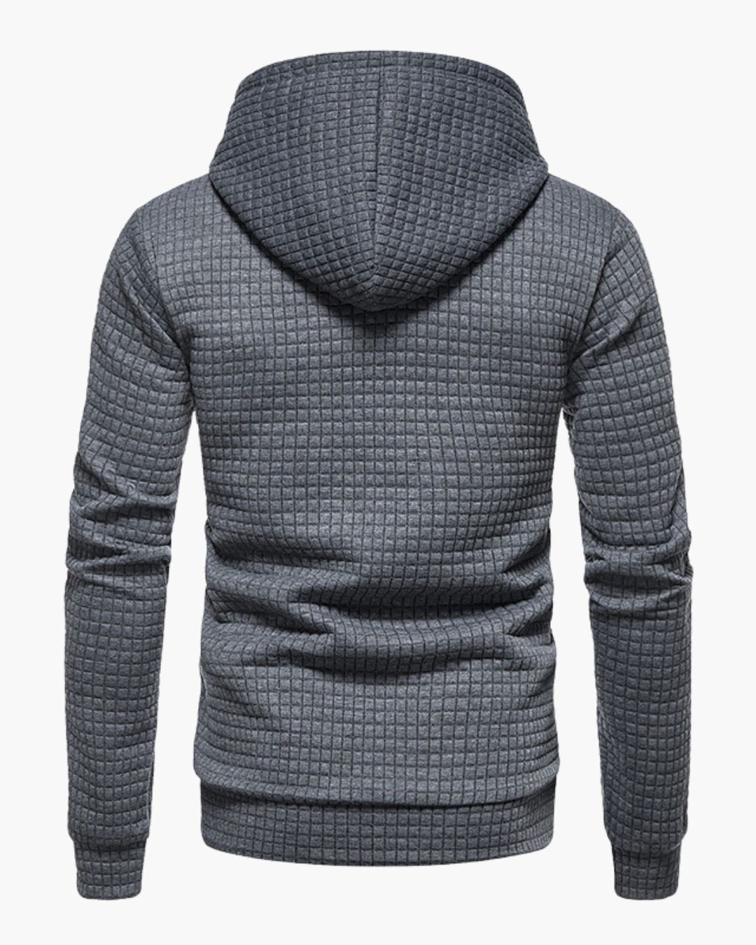 Le Pull à Capuche Jacquard