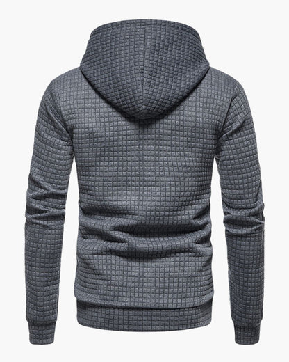 Le Pull à Capuche Jacquard