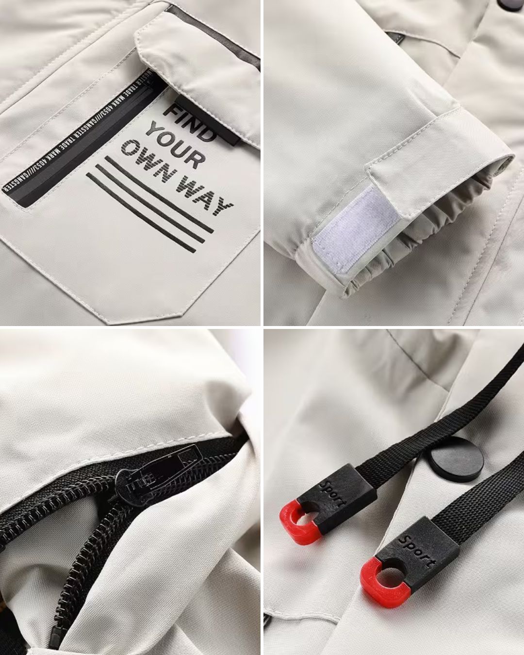 La Veste Imperméable d'Extérieur