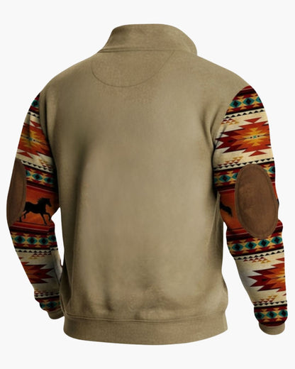 Highland | Pull en polaire à bouton-pression