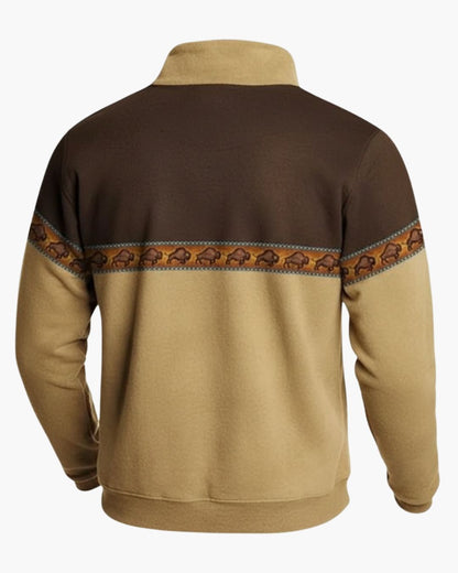 Cairnwood | Pull Fleece Extérieur à Snap