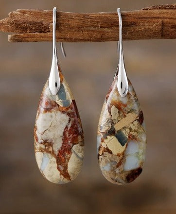 Hortense | Boucles Pierre Ovale Chic