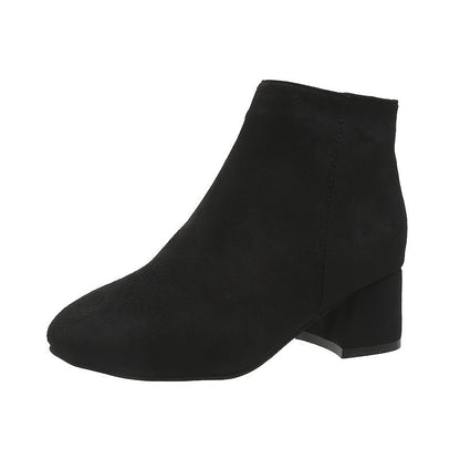 Colette | Comfortable ankle boots with a block heel