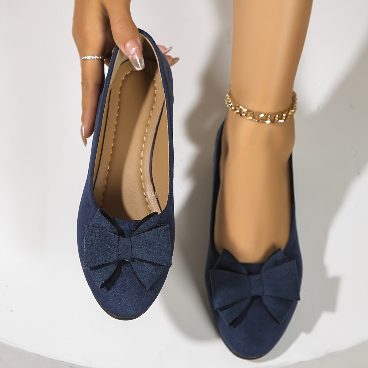 Camélia | Comfort ballet flats with refined support