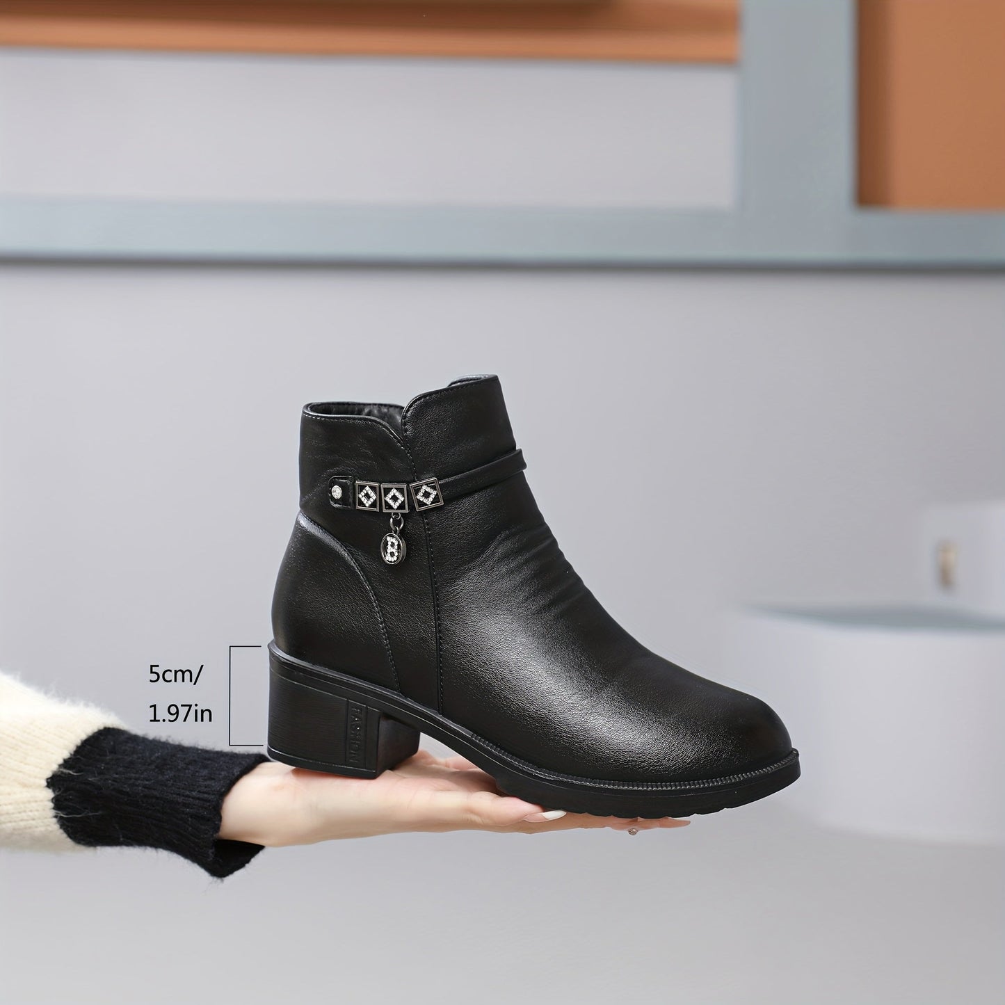 Noémie | Winter Comfort Ankle Boots